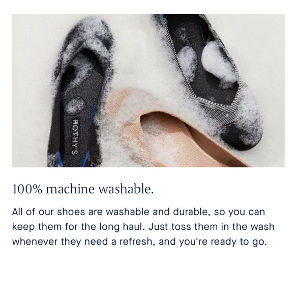 Rothy's Grey Spotted Round Toe Flats, Limited Edition Print - Picture 5 of 16